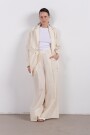 PANTALÓN ANCHO Crema