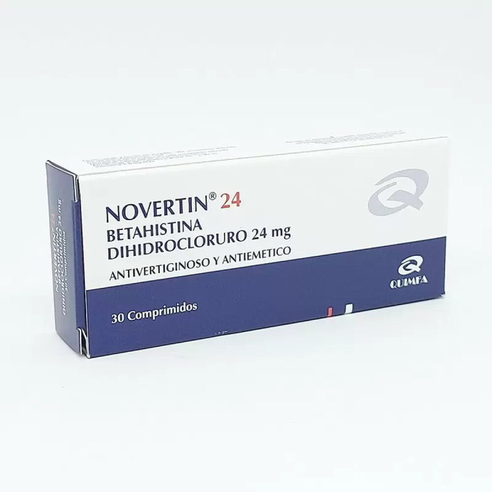 NOVERTIN 24 MG. CJ X 30 COMP. única