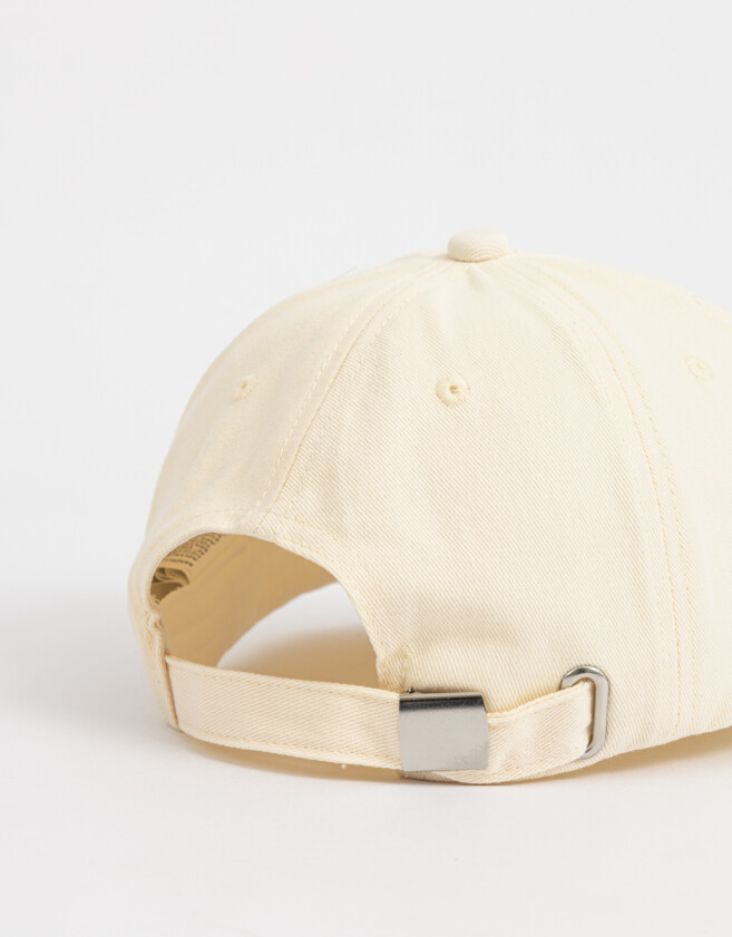 Caps Clasico Gorra Bordada Wildlife - Blanco Crudo