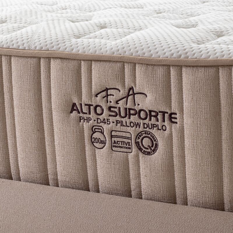 Somier Resorte Alto Suport Queen 158x198x32