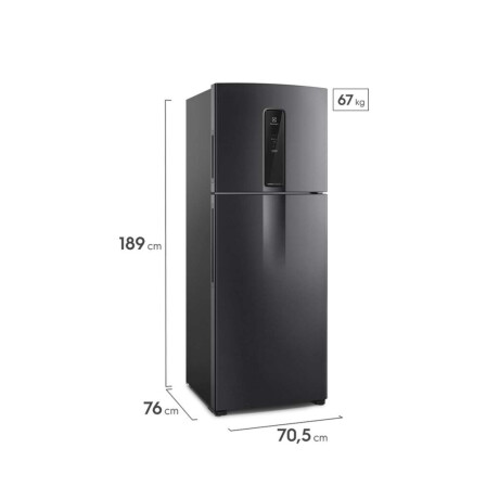Heladera Electrolux No Frost 508 Lts Black
