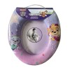 Reductor inodoro acolchonado paw patrol rosado
