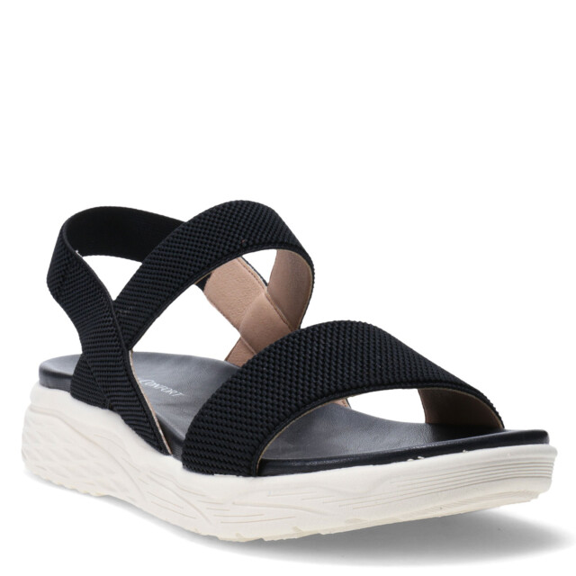 Sandalias de Mujer Lady Confort VITRE con tiras Negro