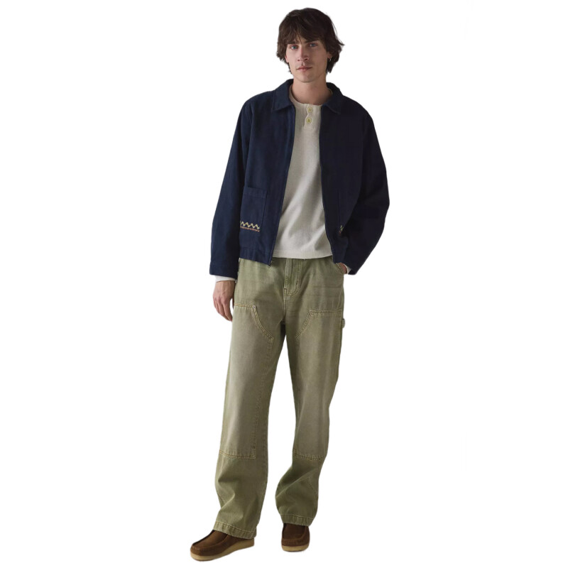 Campera Rhythm Arugam Twill - Azul Campera Rhythm Arugam Twill - Azul