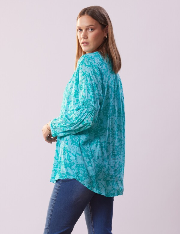 Blusa Print VERDE/MULTI