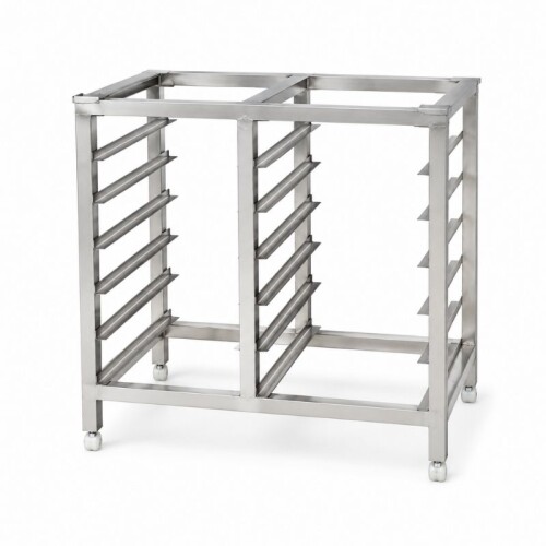 Base de Acero Inoxidable para Horno con Portabandejas Base de Acero Inoxidable para Horno con Portabandejas