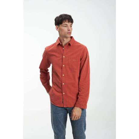 Camisa Nevan Ladrillo