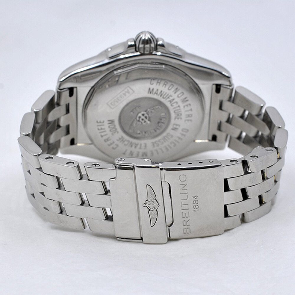 Breitling Galactic Referencia A49350, Automatico, Bisel De Diamantes, Esfera Negra Breitling Galactic Referencia A49350, Automatico, Bisel De Diamantes, Esfera Negra