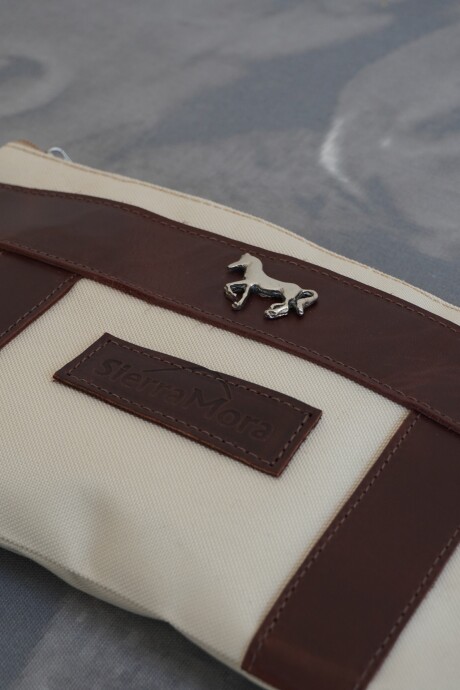 Sobre Cartuchera Mustang Chocolate / Hielo