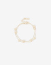 Pulseras Flexibles Special Price Pulsera Con Corazones - Dorado