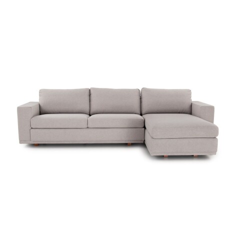 Rinconera Sollus - Tela Rústica - Chaise Derecho Hals 03 (Greige)