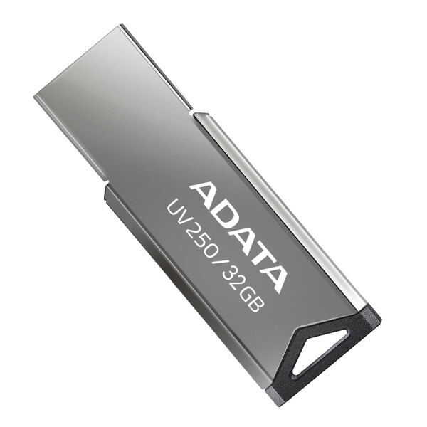 Pendrive Adata Uv250 32gb Metálico Black PENDRIVE ADATA 32GB METáLICO BLACK