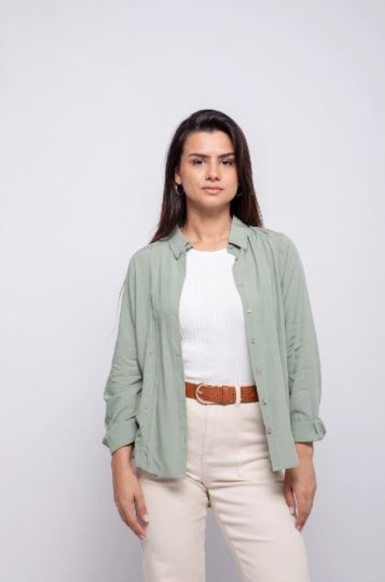 CAMISA ALLIE FOSSAN - VERDE 