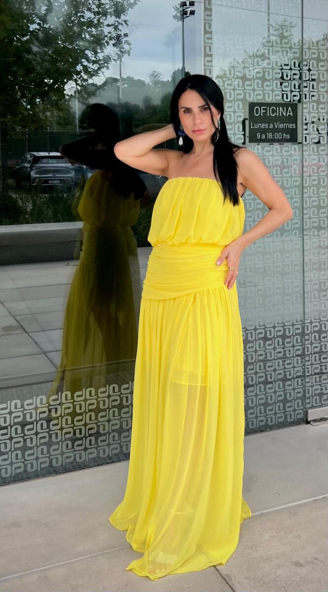 Vestido Zaira - Amarillo 