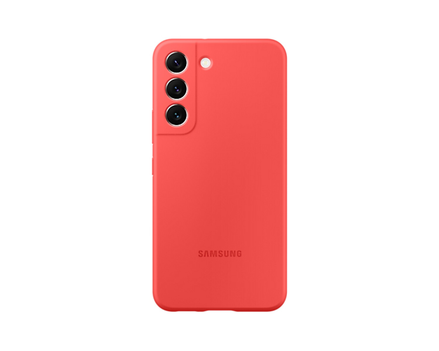 Silicone Cover Galaxy S22 - Glow Red 