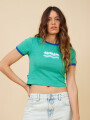 T-SHIRT NULI RUSTY Aqua