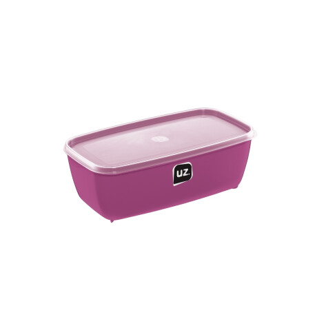 Pote rectangular 3lts MAGENTA