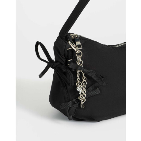Bandolera Con Lazos Negro