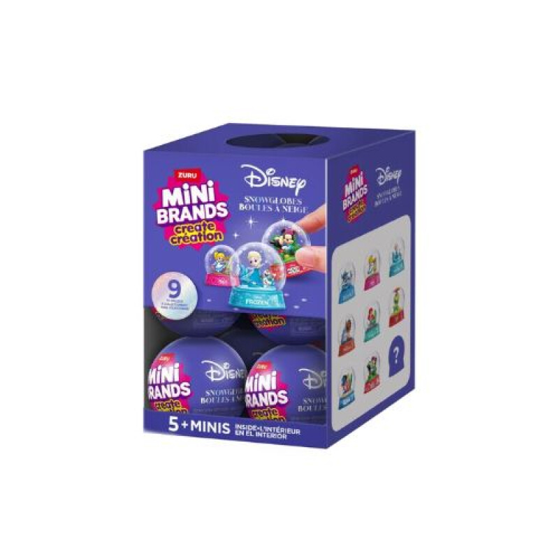 Mini Brands Create Disney Snow Glo Mini Brands Create Disney Snow Glo