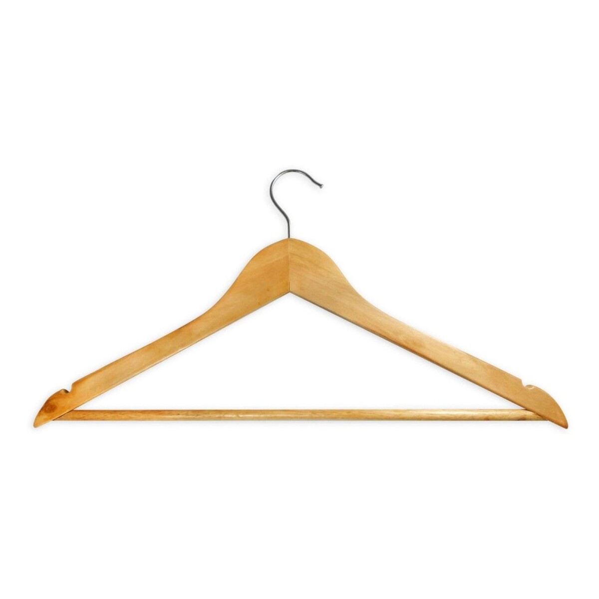 Pack De 8 Perchas De Madera Calidad Premium Oferta 