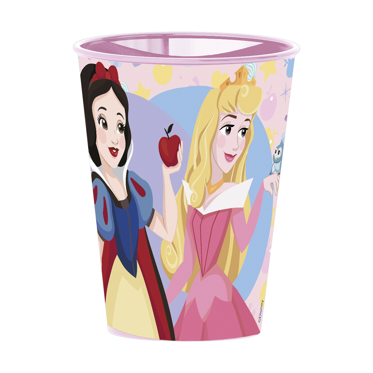 Vaso Plástico Las Princesas Disney 260 ml 