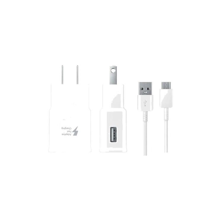 Cargador Samsung 15 W Carga Rápida con Cable USB-C Blanco Cargador Samsung 15 W Carga Rápida con Cable USB-C Blanco
