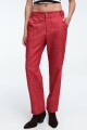 PANT SLIM DENIM Rojo