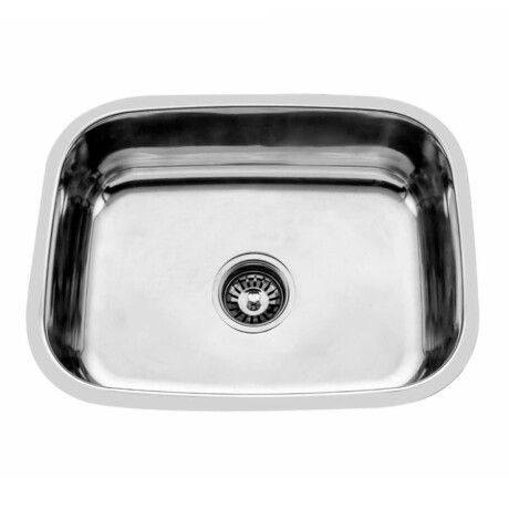 PILETAS DE COCINA SIMPLE BAJO MESADA INOX SATINADA 41X35X21 000