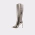 AGATHEA PEWTER METALLIC SYNTHETIC PEWTER