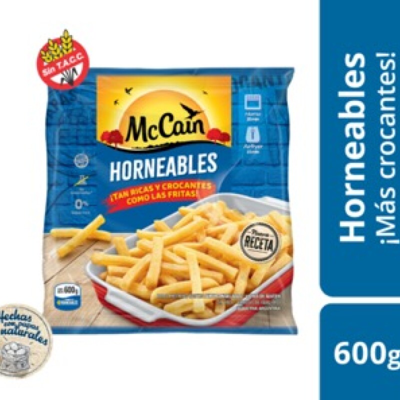 Papas horneables McCain - 600 gr Papas horneables McCain - 600 gr