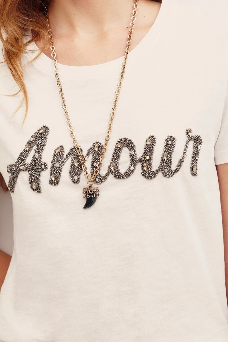 REMERA AMOUR Crudo