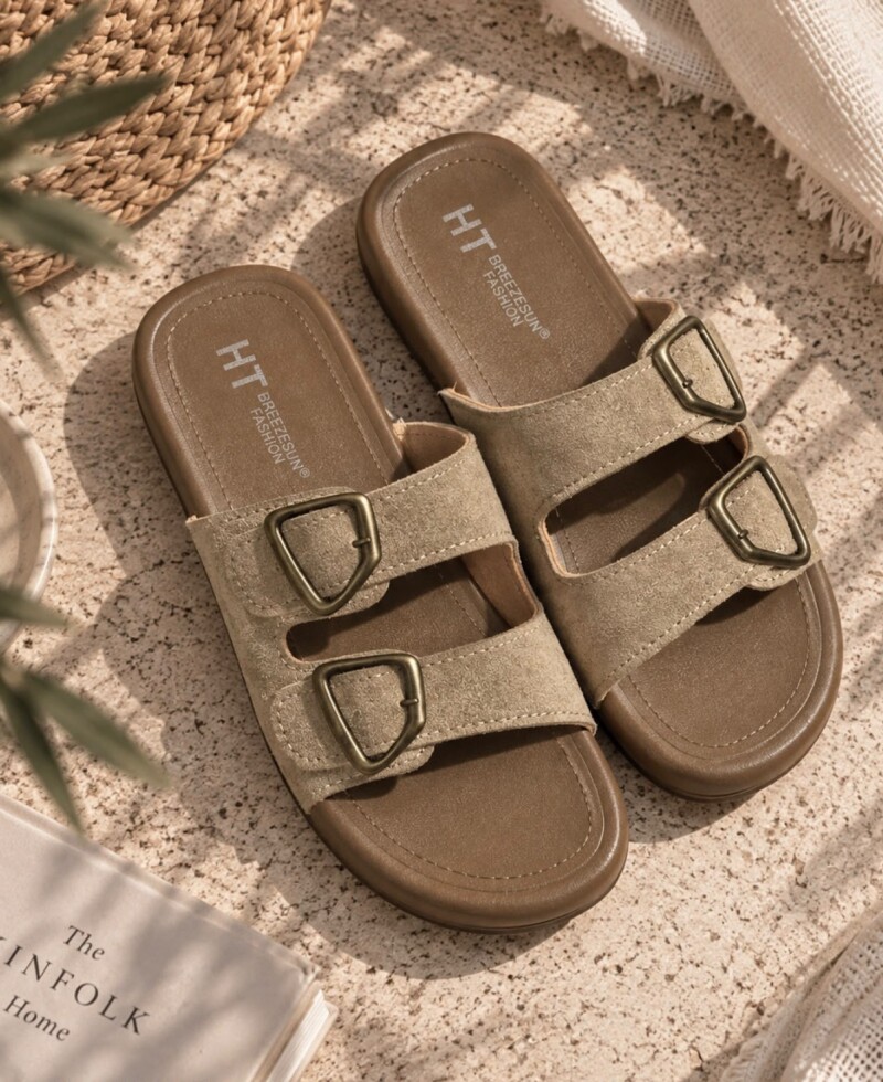 Sandalia Candela PRE VENTA beige oscuro