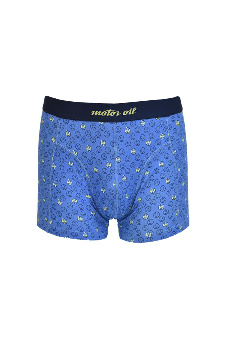 Boxer de algodón estampado con dise�o de Caras