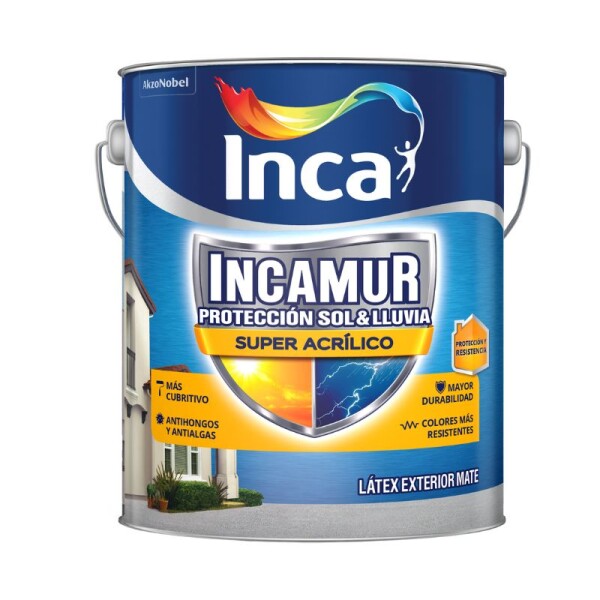 INCAMUR SUPER ACRILICO 20 LT - BLANCO INCAMUR SUPER ACRILICO 20 LT - BLANCO