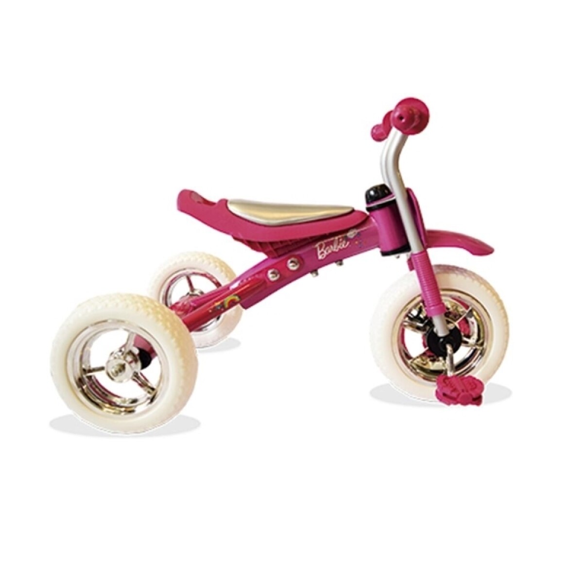 Bicicleta Triciclo Barbie Niña 