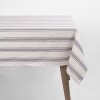 Mantel 175x250 Tusor Soft Rayas Azul II