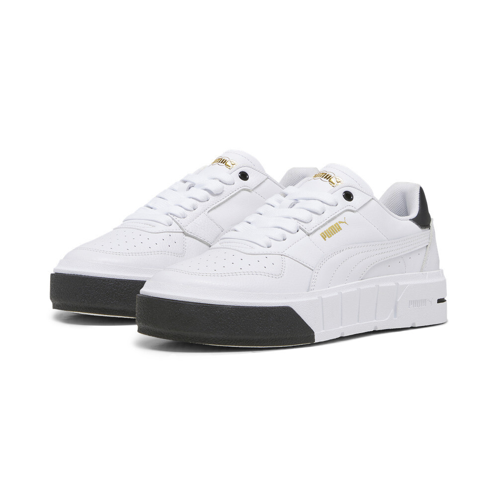 Zapatillas Puma Cali Court Lth Mujer White