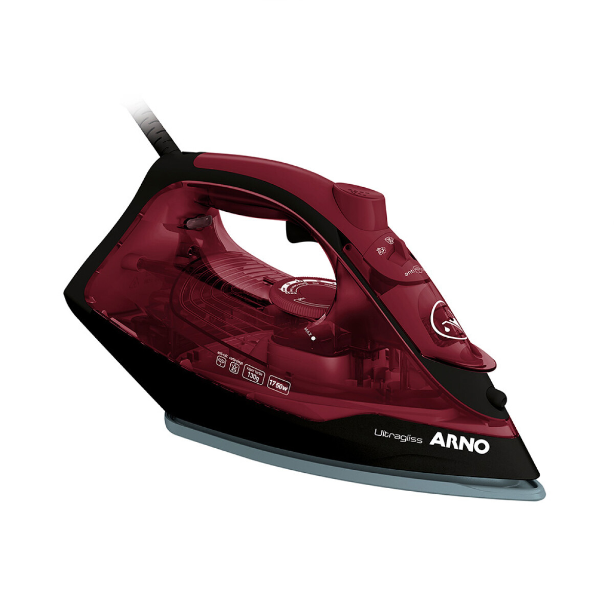 Plancha a Vapor Arno Ultragliss Fv28888B2 Fmv Vinho 