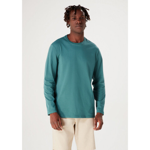 CAMISETA ML MASC VERDE MEDIO