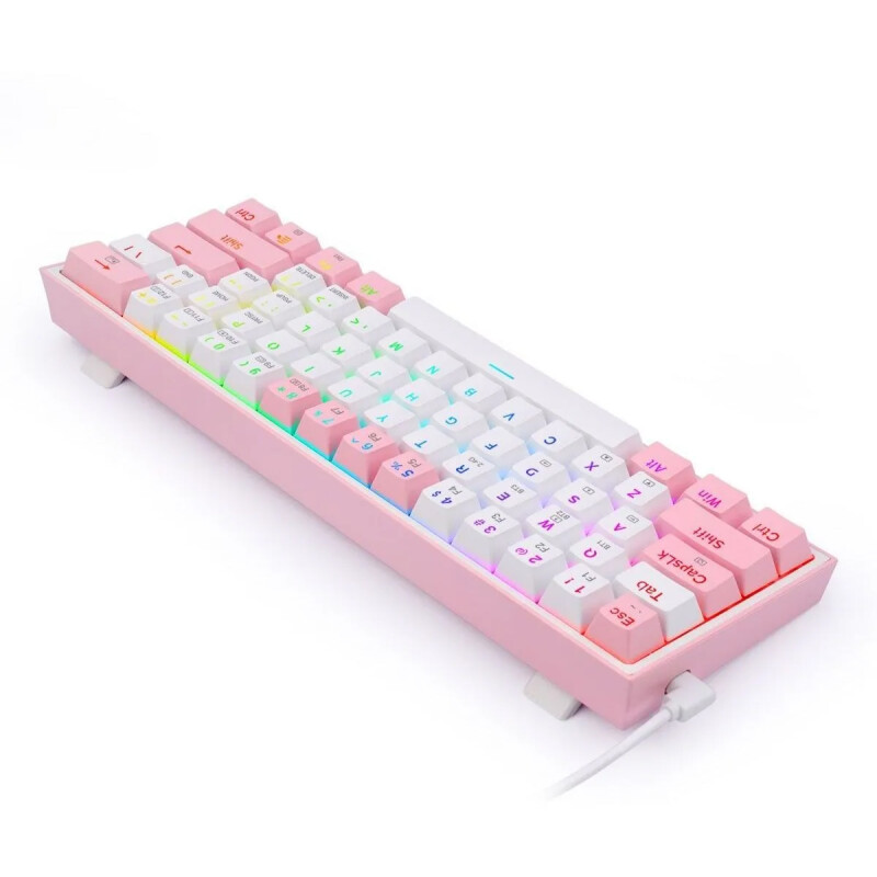 Teclado Gamer Inalambrico Redragon Fizz Pro K616 60 Pink Teclado Gamer Inalambrico Redragon Fizz Pro K616 60 Pink