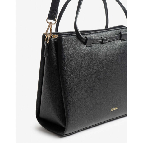 Cartera City Tricolor Negro