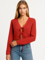 Tops Yuliana Rojo