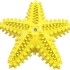 Juguete Perro Dental Morder Higiene Estrella Marina Flotante Color Variante Amarillo