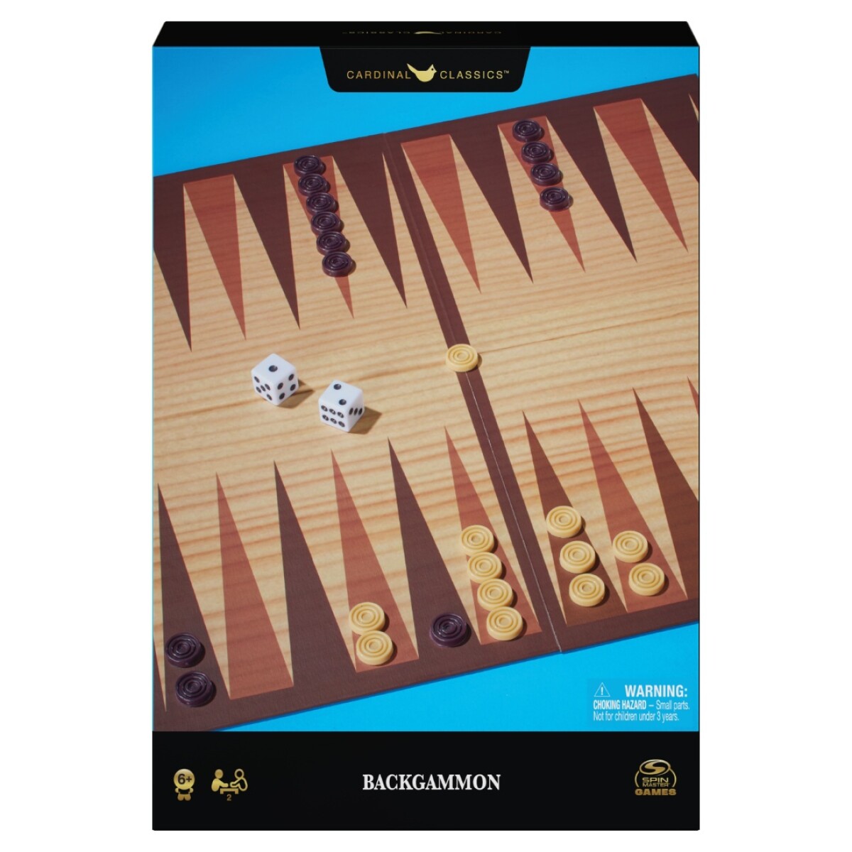Juegos de Mesa Backgammon Clásico Black Gold - 001 