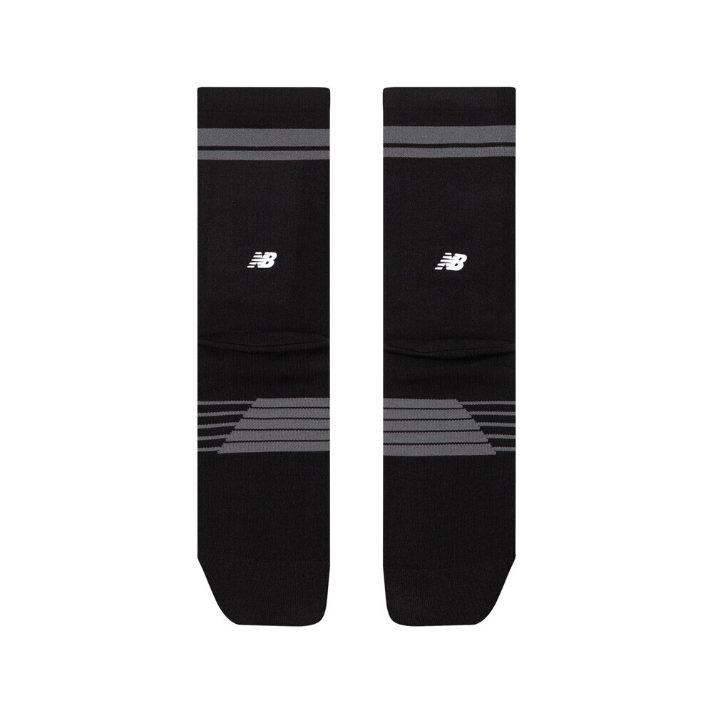 Medias Running Pro Run Crew 1 Pair Unisex Black