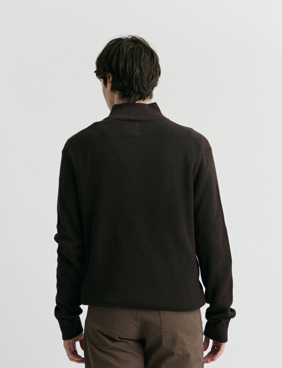 470988 CARDIGAN HARRY Chocolate