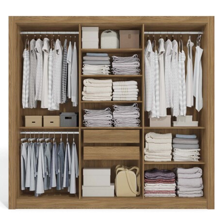 PLACARD 6 PUERTAS MDP NATURAL-BEIGE KOBE