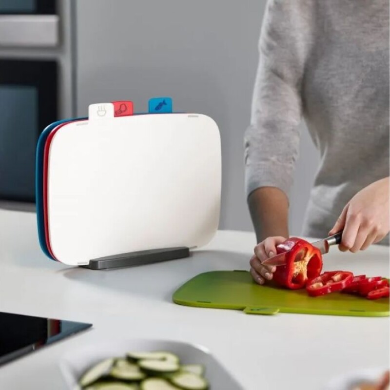 Set Tablas Para Picar Joseph Joseph X4 Con Base Antideslizante Cocina Set Tablas Para Picar Joseph Joseph X4 Con Base Antideslizante Cocina