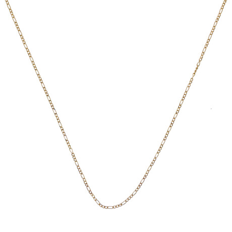 Cadena de oro 18 ktes., FIGARO Cadena de oro 18 ktes., FIGARO