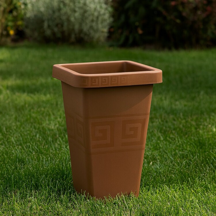 Maceta Piramidal 13Lts Terracota Ref 0478 TERRACOTA